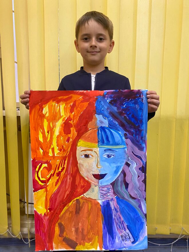 Всероссийский творческий конкурс «Вдохновение»  - детский рисунок, поделка, творческая работа, категория школьники, 2 класс, дистанционный конкурс, школьный конкурс