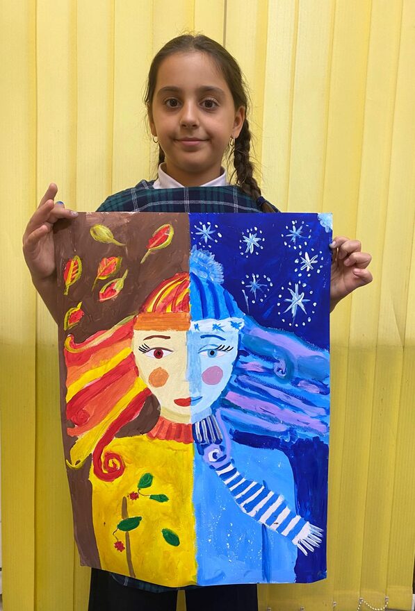 Всероссийский творческий конкурс «Вдохновение»  - детский рисунок, поделка, творческая работа, категория школьники, 2 класс, дистанционный конкурс, школьный конкурс