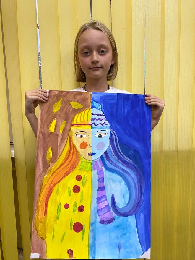 Всероссийский творческий конкурс «Вдохновение»  - детский рисунок, поделка, творческая работа, категория школьники, 2 класс, дистанционный конкурс, школьный конкурс