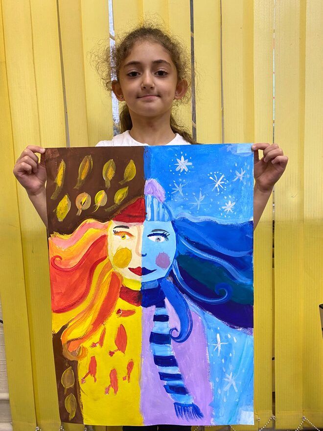 Всероссийский творческий конкурс «Вдохновение»  - детский рисунок, поделка, творческая работа, категория школьники, 2 класс, дистанционный конкурс, школьный конкурс