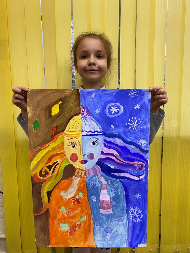 Всероссийский творческий конкурс «Вдохновение»  - детский рисунок, поделка, творческая работа, категория школьники, 2 класс, дистанционный конкурс, школьный конкурс