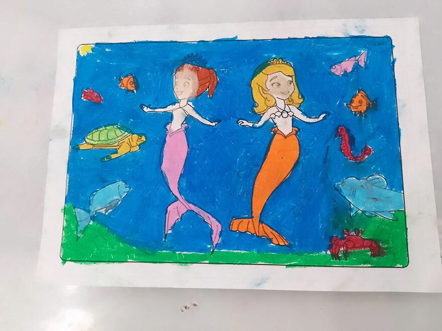 Всероссийский творческий конкурс «Вдохновение»  - детский рисунок, поделка, творческая работа, категория школьники, 1 класс, дистанционный конкурс, школьный конкурс