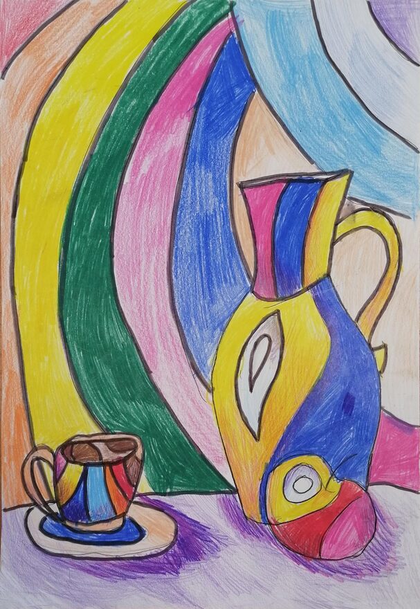 Всероссийский творческий конкурс «Вдохновение»  - детский рисунок, поделка, творческая работа, категория школьники, 5 класс, дистанционный конкурс, школьный конкурс