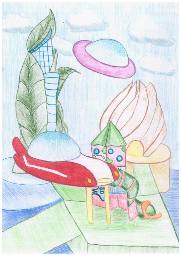 Всероссийский творческий конкурс «Вдохновение»  - детский рисунок, поделка, творческая работа, категория школьники, 6 класс, дистанционный конкурс, школьный конкурс