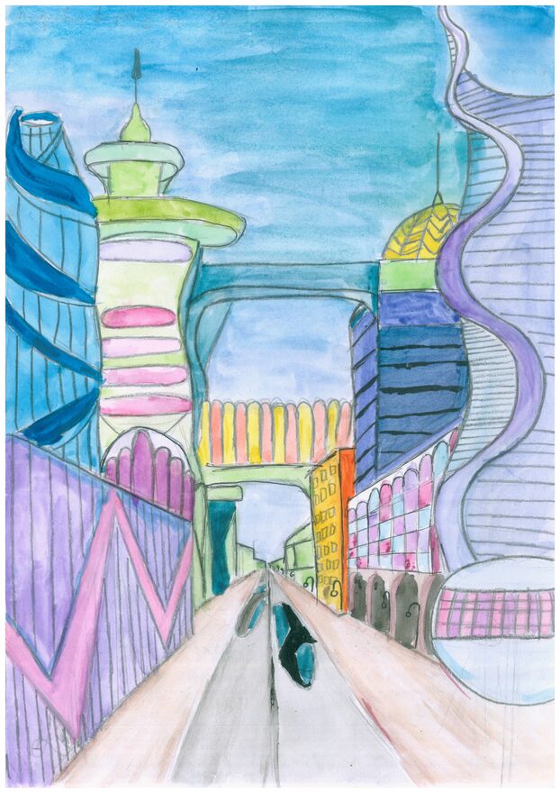 Всероссийский творческий конкурс «Вдохновение»  - детский рисунок, поделка, творческая работа, категория школьники, 6 класс, дистанционный конкурс, школьный конкурс