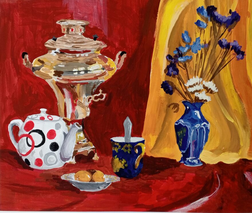 Всероссийский творческий конкурс «Вдохновение»  - детский рисунок, поделка, творческая работа, категория школьники, 9 класс, дистанционный конкурс, школьный конкурс