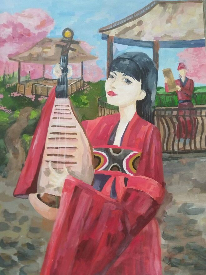 Всероссийский творческий конкурс «Вдохновение»  - детский рисунок, поделка, творческая работа, категория школьники, 8 класс, дистанционный конкурс, школьный конкурс