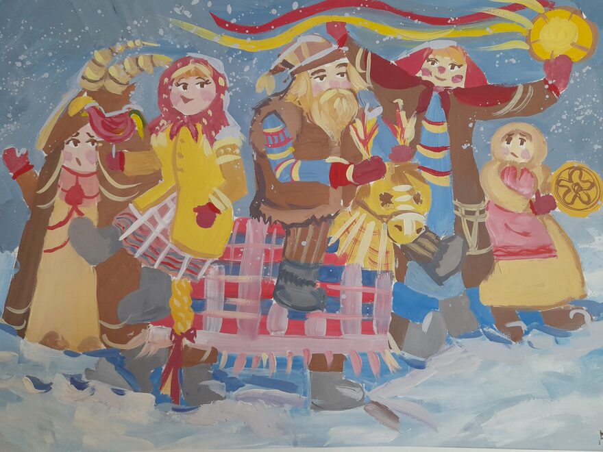 Всероссийский творческий конкурс «Вдохновение»  - детский рисунок, поделка, творческая работа, категория школьники, 6 класс, дистанционный конкурс, школьный конкурс