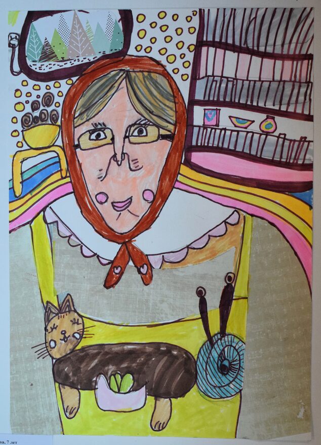 Всероссийский творческий конкурс «Вдохновение»  - детский рисунок, поделка, творческая работа, категория школьники, 1 класс, дистанционный конкурс, школьный конкурс