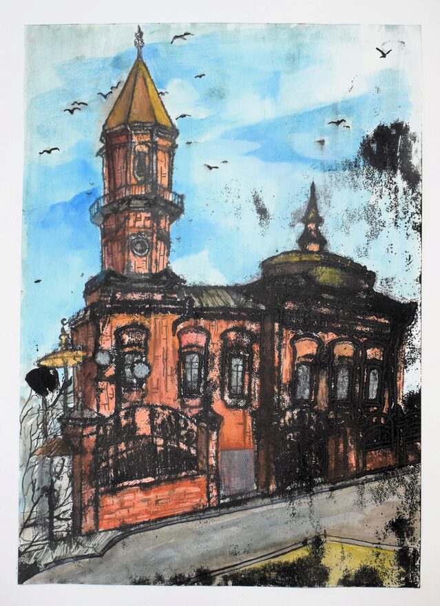 Всероссийский творческий конкурс «Вдохновение»  - детский рисунок, поделка, творческая работа, категория школьники, 8 класс, дистанционный конкурс, школьный конкурс