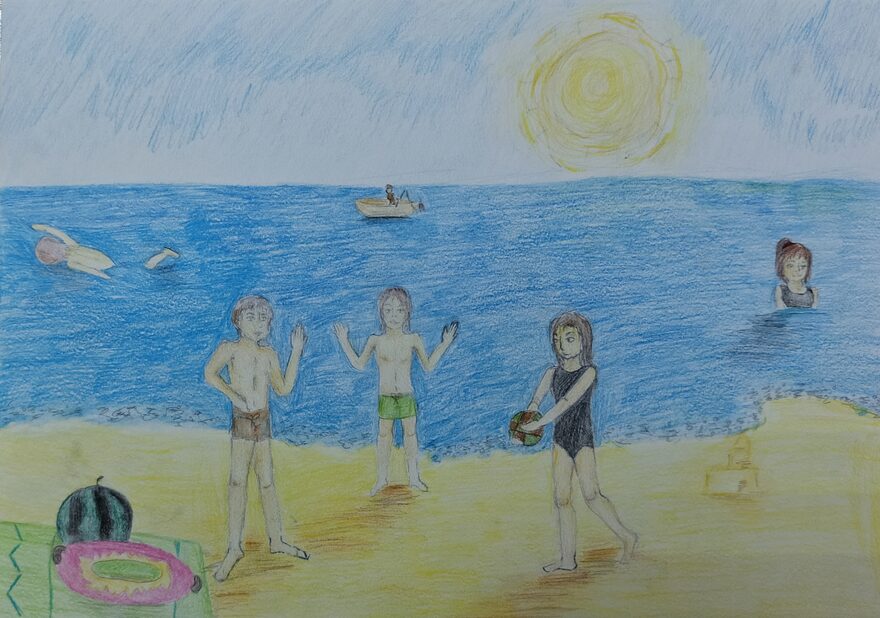 Всероссийский творческий конкурс «Вдохновение»  - детский рисунок, поделка, творческая работа, категория школьники, 4 класс, дистанционный конкурс, школьный конкурс