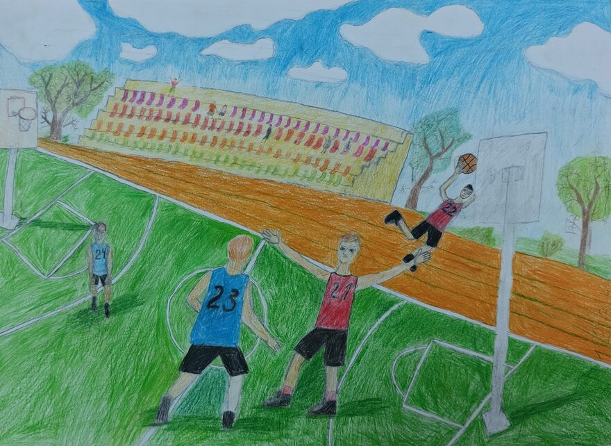 Всероссийский творческий конкурс «Вдохновение»  - детский рисунок, поделка, творческая работа, категория школьники, 5 класс, дистанционный конкурс, школьный конкурс