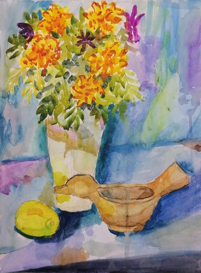 Всероссийский творческий конкурс «Вдохновение»  - детский рисунок, поделка, творческая работа, категория школьники, 5 класс, дистанционный конкурс, школьный конкурс