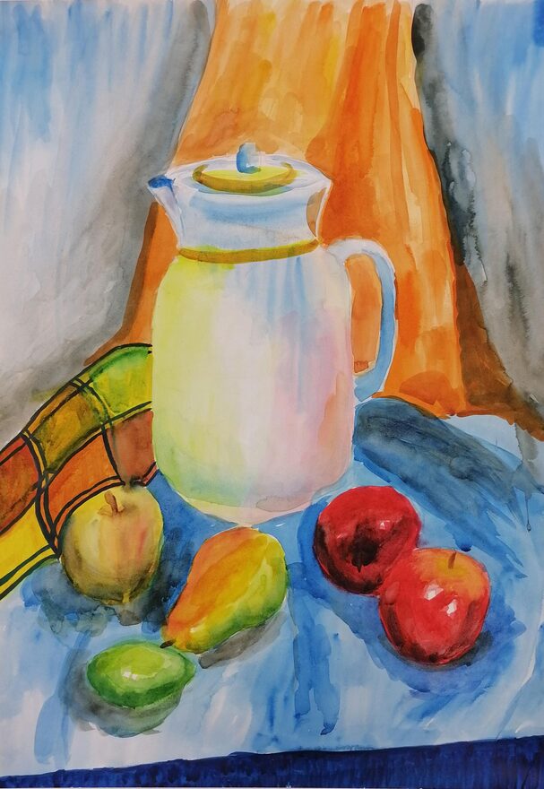 Всероссийский творческий конкурс «Вдохновение»  - детский рисунок, поделка, творческая работа, категория школьники, 7 класс, дистанционный конкурс, школьный конкурс