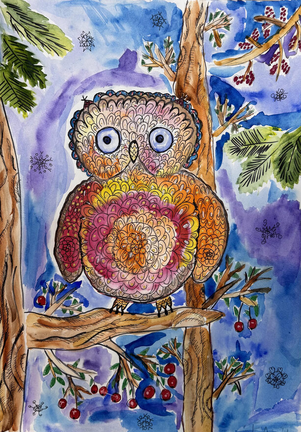 Всероссийский творческий конкурс «Вдохновение»  - детский рисунок, поделка, творческая работа, категория школьники, 1 класс, дистанционный конкурс, школьный конкурс