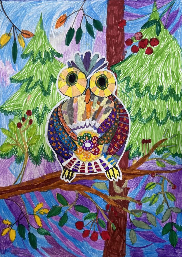 Всероссийский творческий конкурс «Вдохновение»  - детский рисунок, поделка, творческая работа, категория школьники, 1 класс, дистанционный конкурс, школьный конкурс