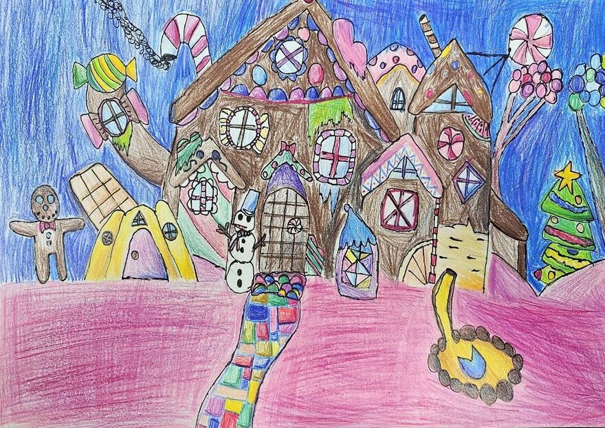 Всероссийский творческий конкурс «Вдохновение»  - детский рисунок, поделка, творческая работа, категория школьники, 3 класс, дистанционный конкурс, школьный конкурс