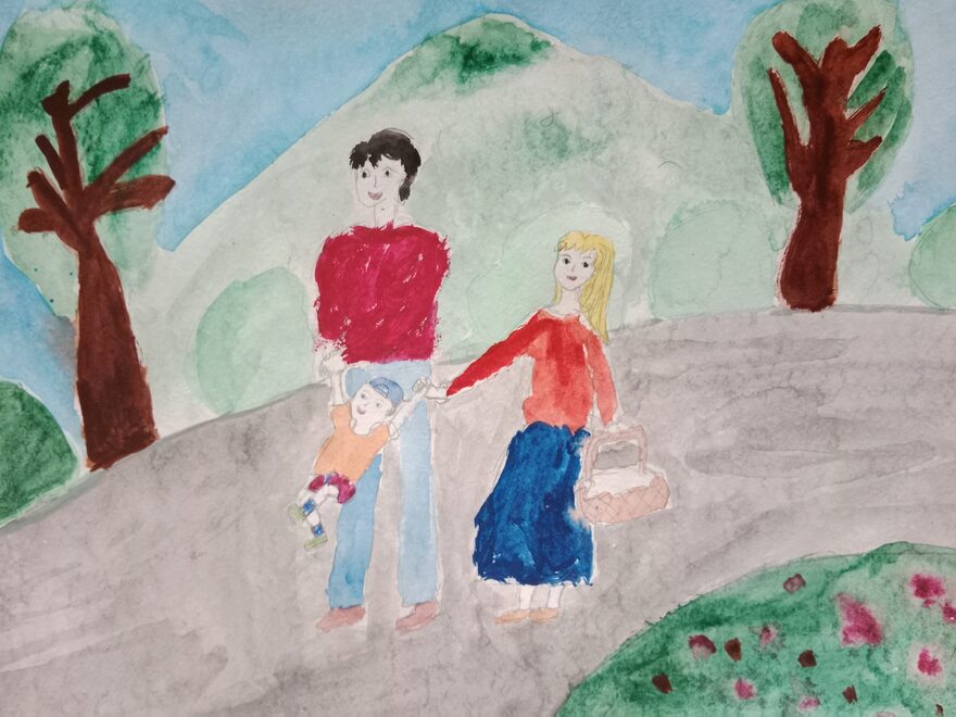 Всероссийский творческий конкурс «Вдохновение»  - детский рисунок, поделка, творческая работа, категория дошкольники, детский сад, дистанционный конкурс, школьный конкурс