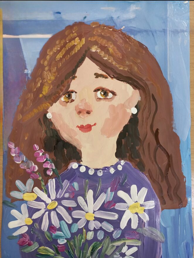 Всероссийский творческий конкурс «Мама – первое слово...»  - детский рисунок, поделка, творческая работа, категория школьники, 4 класс, дистанционный конкурс, школьный конкурс