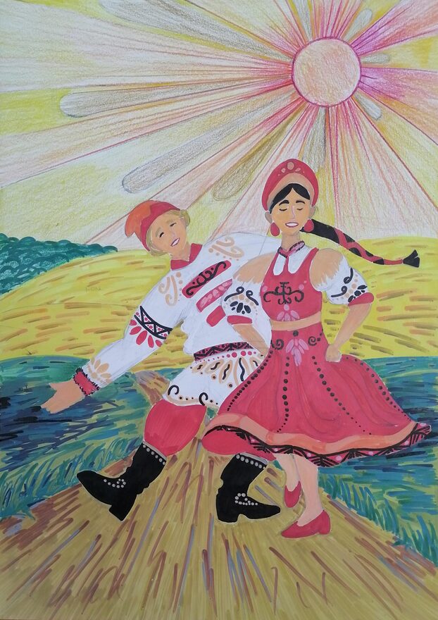 Всероссийский творческий конкурс «Мама – первое слово...»  - детский рисунок, поделка, творческая работа, категория школьники, 8 класс, дистанционный конкурс, школьный конкурс