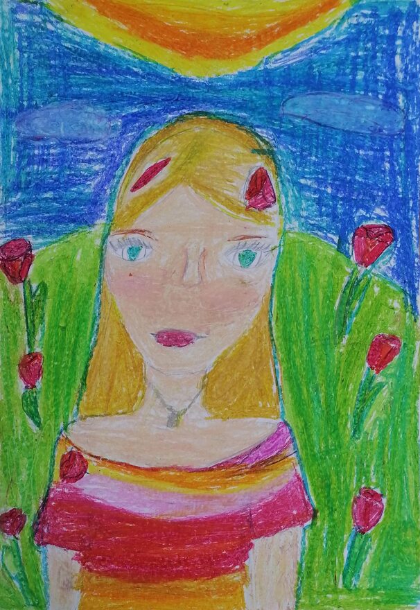 Всероссийский творческий конкурс «Мама – первое слово...»  - детский рисунок, поделка, творческая работа, категория школьники, 3 класс, дистанционный конкурс, школьный конкурс