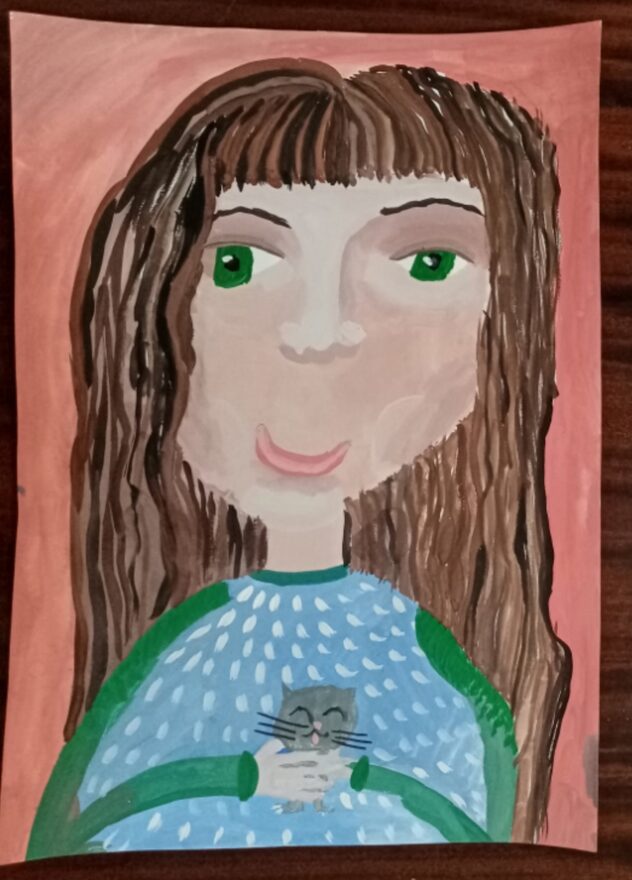 Всероссийский творческий конкурс «Мама – первое слово...»  - детский рисунок, поделка, творческая работа, категория школьники, 2 класс, дистанционный конкурс, школьный конкурс