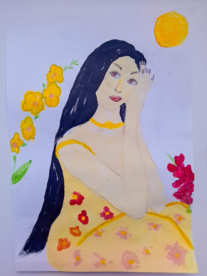 Всероссийский творческий конкурс «Мама – первое слово...»  - детский рисунок, поделка, творческая работа, категория школьники, 1 класс, дистанционный конкурс, школьный конкурс