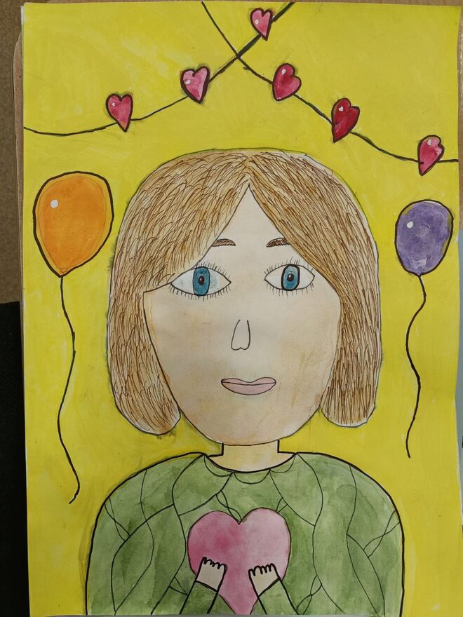 Всероссийский творческий конкурс «Мама – первое слово...»  - детский рисунок, поделка, творческая работа, категория школьники, 4 класс, дистанционный конкурс, школьный конкурс