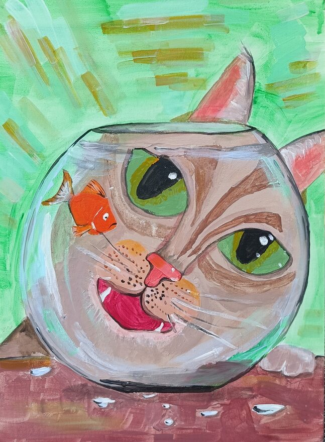 Всероссийский творческий конкурс «Дикие, домашние и очень-очень важные»  - детский рисунок, поделка, творческая работа, категория школьники, 4 класс, дистанционный конкурс, школьный конкурс