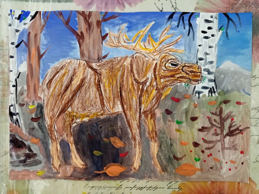 Всероссийский творческий конкурс «Дикие, домашние и очень-очень важные»  - детский рисунок, поделка, творческая работа, категория школьники, 4 класс, дистанционный конкурс, школьный конкурс