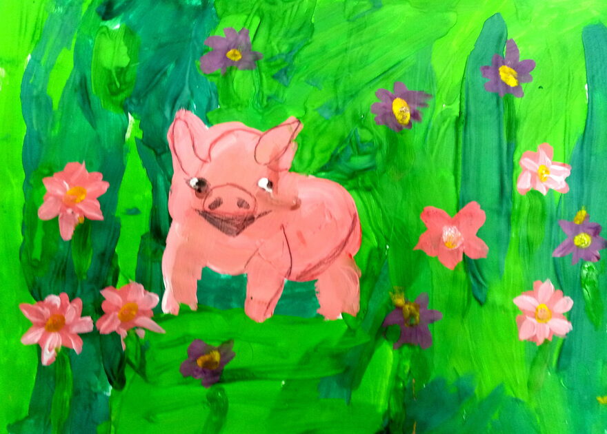 Всероссийский творческий конкурс «Дикие, домашние и очень-очень важные»  - детский рисунок, поделка, творческая работа, категория школьники, 2 класс, дистанционный конкурс, школьный конкурс