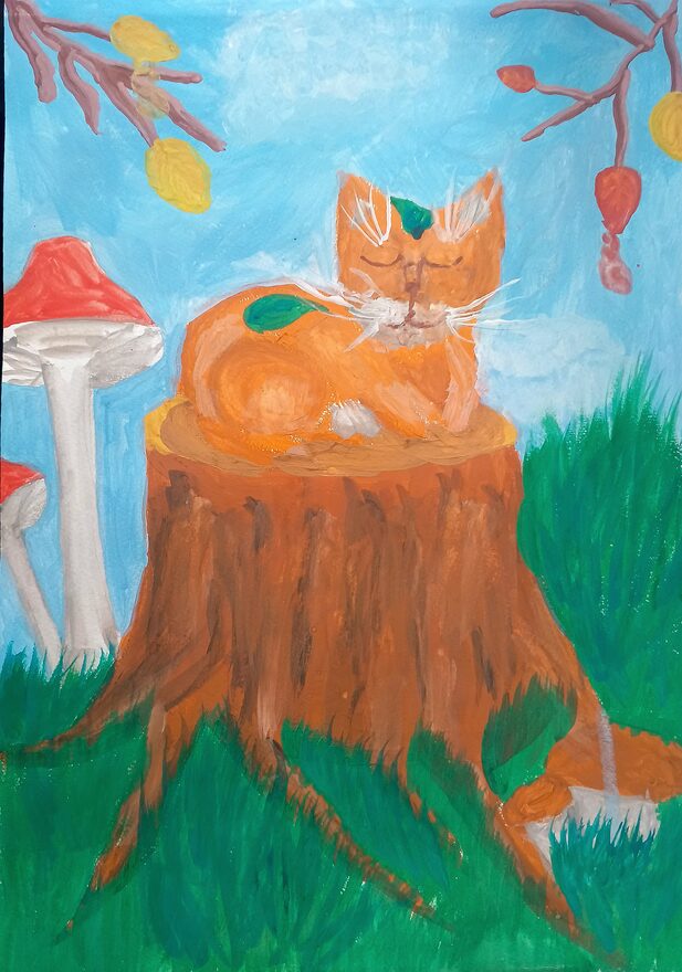 Всероссийский творческий конкурс «Дикие, домашние и очень-очень важные»  - детский рисунок, поделка, творческая работа, категория школьники, 5 класс, дистанционный конкурс, школьный конкурс