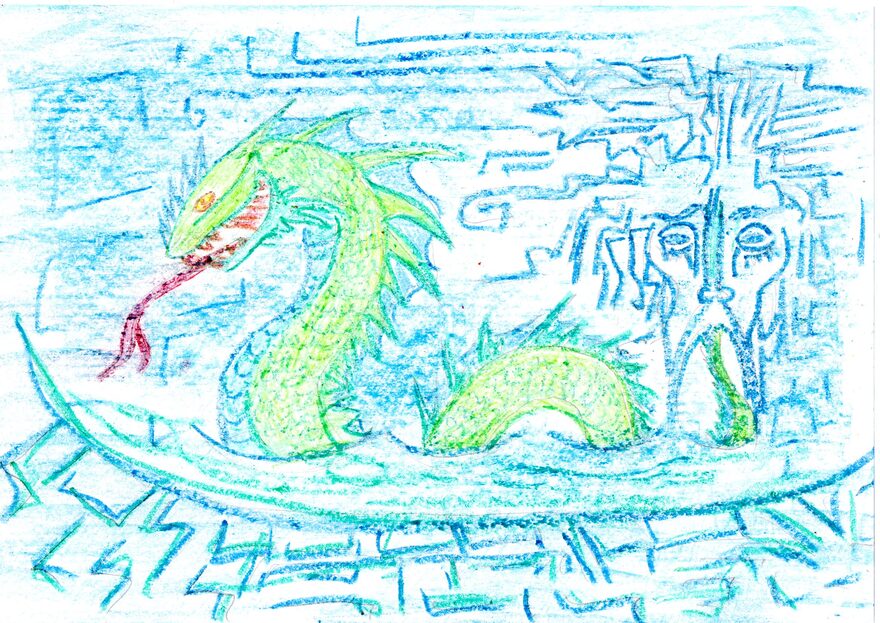 Всероссийский творческий конкурс «В тридевятом царстве, в тридесятом государстве...»  - детский рисунок, поделка, творческая работа, категория дошкольники, детский сад, дистанционный конкурс, школьный конкурс