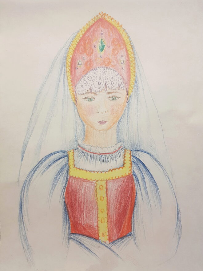 Всероссийский творческий конкурс «В тридевятом царстве, в тридесятом государстве...»  - детский рисунок, поделка, творческая работа, категория школьники, 4 класс, дистанционный конкурс, школьный конкурс