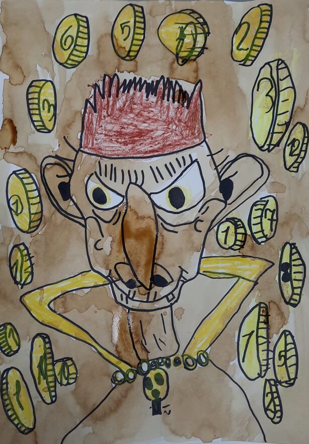 Всероссийский творческий конкурс «В тридевятом царстве, в тридесятом государстве...»  - детский рисунок, поделка, творческая работа, категория дошкольники, детский сад, дистанционный конкурс, школьный конкурс