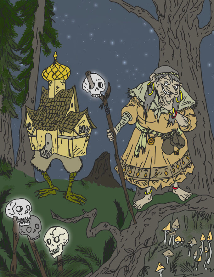 Всероссийский творческий конкурс «В тридевятом царстве, в тридесятом государстве...»  - детский рисунок, поделка, творческая работа, категория школьники, 2 класс, дистанционный конкурс, школьный конкурс