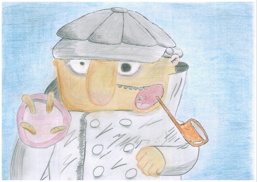 Всероссийский творческий конкурс «В тридевятом царстве, в тридесятом государстве...»  - детский рисунок, поделка, творческая работа, категория школьники, 6 класс, дистанционный конкурс, школьный конкурс