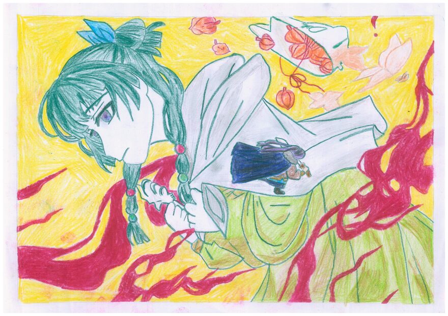 Всероссийский творческий конкурс «В тридевятом царстве, в тридесятом государстве...»  - детский рисунок, поделка, творческая работа, категория школьники, 6 класс, дистанционный конкурс, школьный конкурс