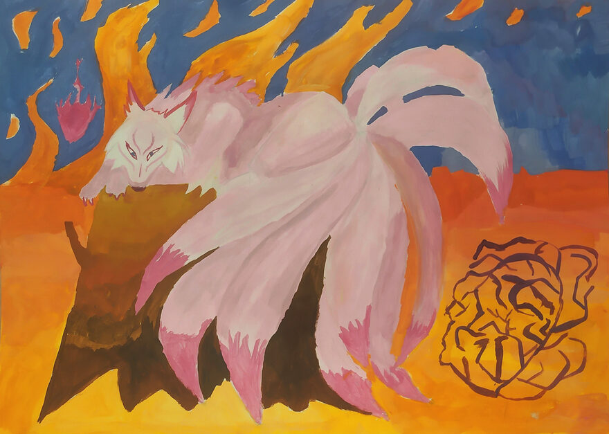 Всероссийский творческий конкурс «В тридевятом царстве, в тридесятом государстве...»  - детский рисунок, поделка, творческая работа, категория школьники, 4 класс, дистанционный конкурс, школьный конкурс