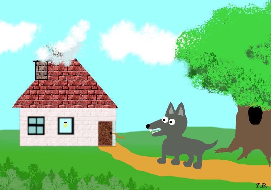 Всероссийский творческий конкурс «В тридевятом царстве, в тридесятом государстве...»  - детский рисунок, поделка, творческая работа, категория школьники, 2 класс, дистанционный конкурс, школьный конкурс