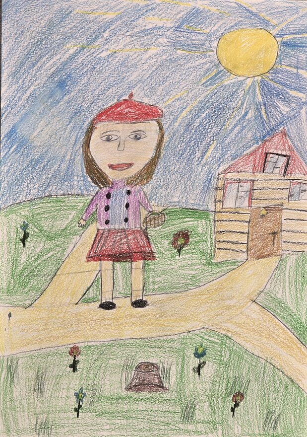 Всероссийский творческий конкурс «В тридевятом царстве, в тридесятом государстве...»  - детский рисунок, поделка, творческая работа, категория школьники, 3 класс, дистанционный конкурс, школьный конкурс