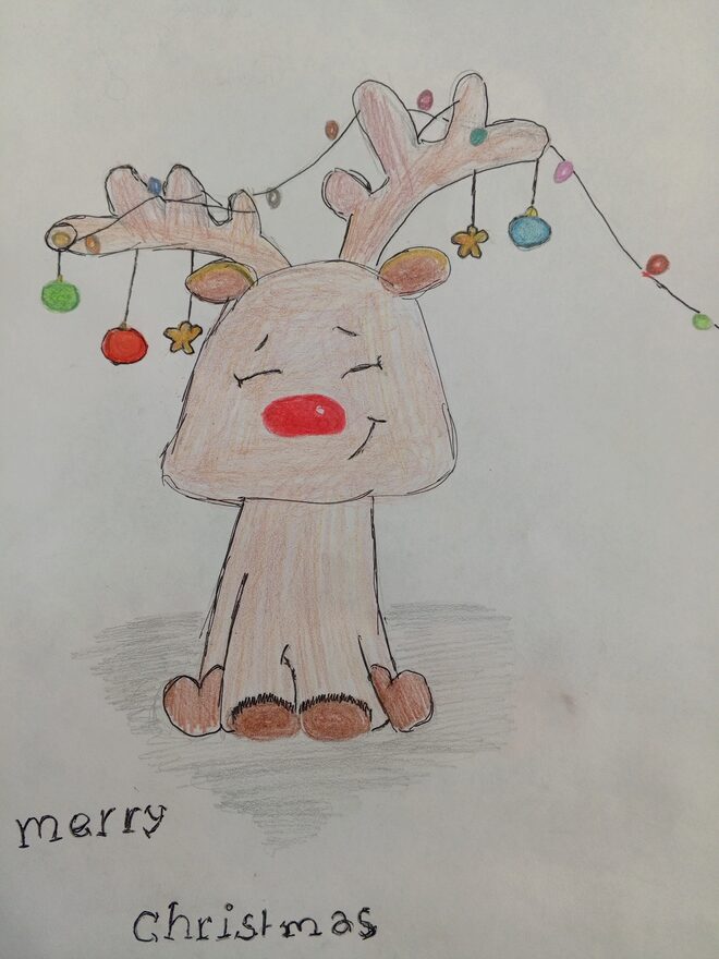 Всероссийский творческий конкурс «Пока часы двенадцать бьют...»  - детский рисунок, поделка, творческая работа, категория школьники, 3 класс, дистанционный конкурс, школьный конкурс