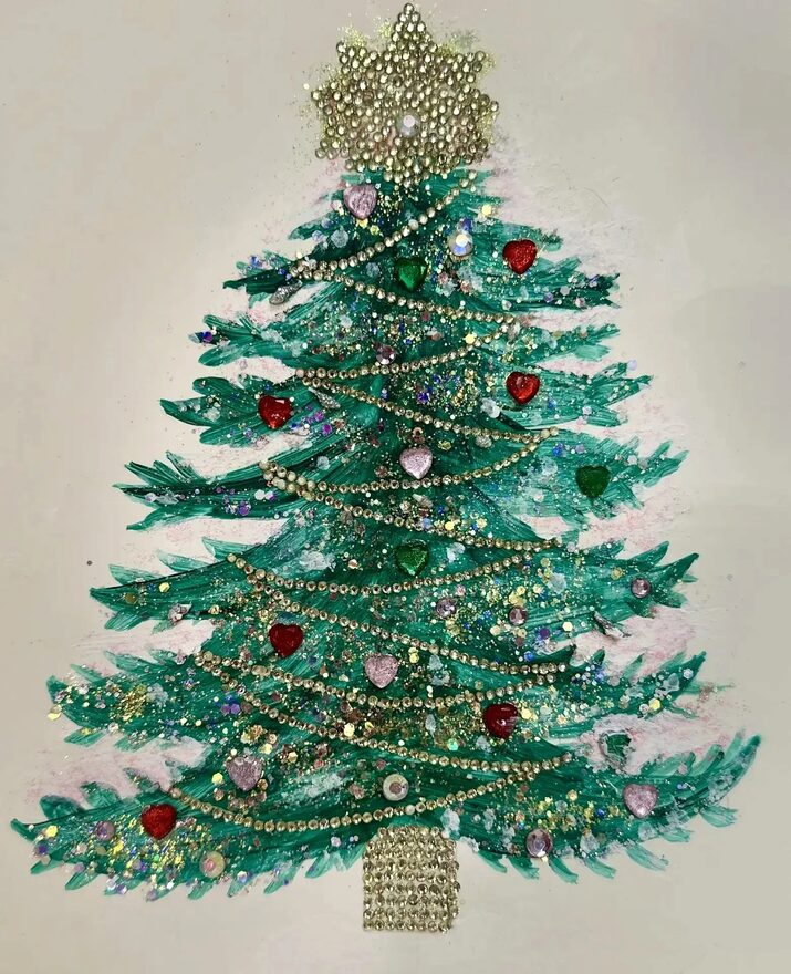 Всероссийский творческий конкурс «Пока часы двенадцать бьют...»  - детский рисунок, поделка, творческая работа, категория школьники, 8 класс, дистанционный конкурс, школьный конкурс