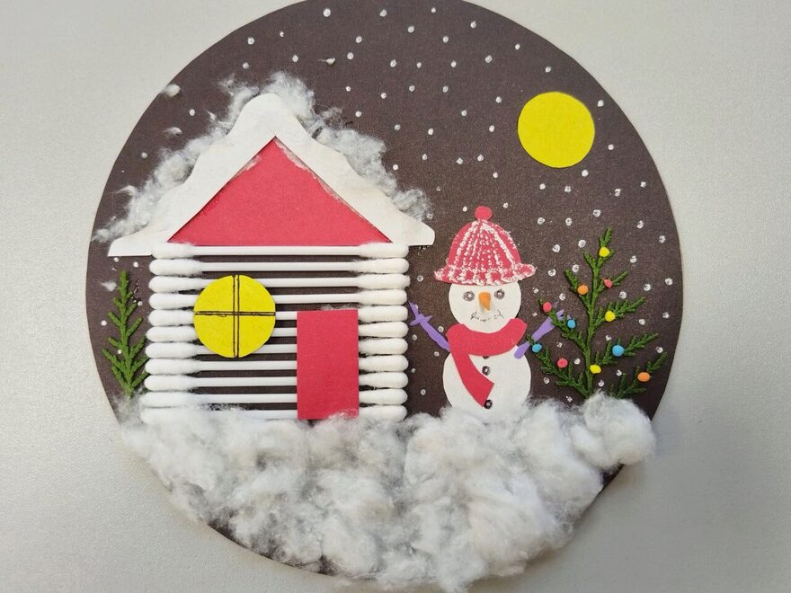 Всероссийский творческий конкурс «Пока часы двенадцать бьют...»  - детский рисунок, поделка, творческая работа, категория школьники, 1 класс, дистанционный конкурс, школьный конкурс