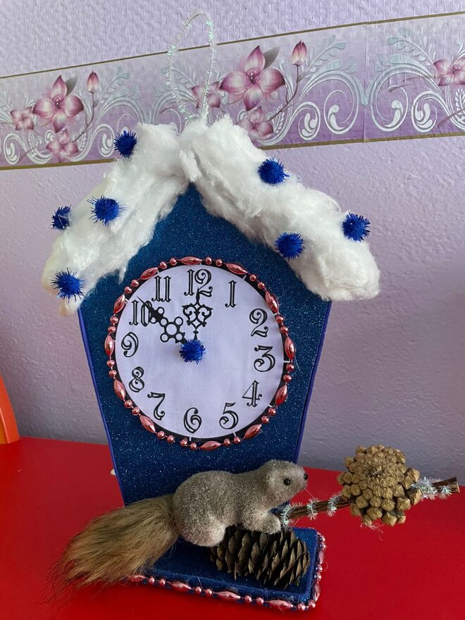 Всероссийский творческий конкурс «Пока часы двенадцать бьют...»  - детский рисунок, поделка, творческая работа, категория дошкольники, детский сад, дистанционный конкурс, школьный конкурс