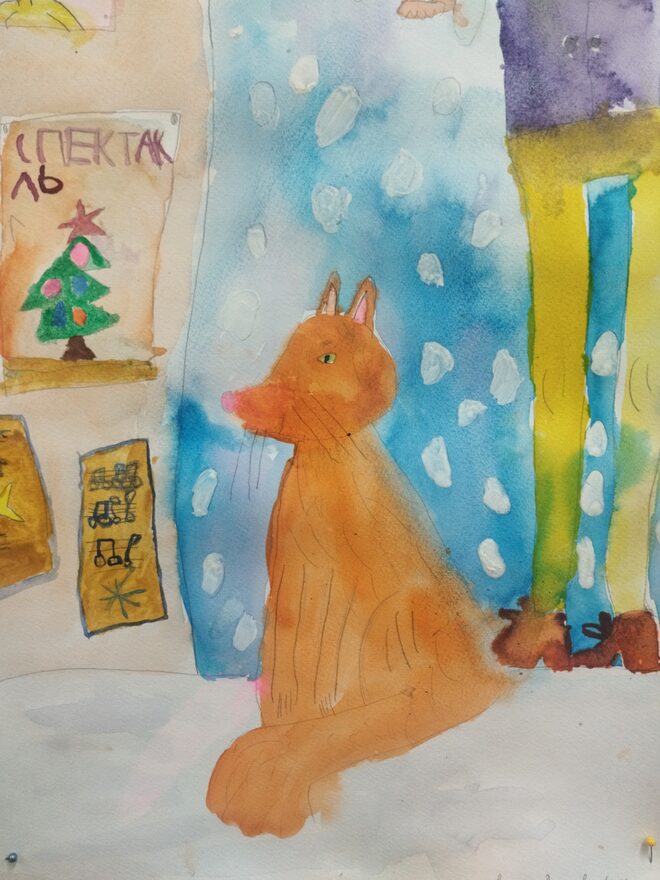 Всероссийский творческий конкурс «Пока часы двенадцать бьют...»  - детский рисунок, поделка, творческая работа, категория дошкольники, детский сад, дистанционный конкурс, школьный конкурс