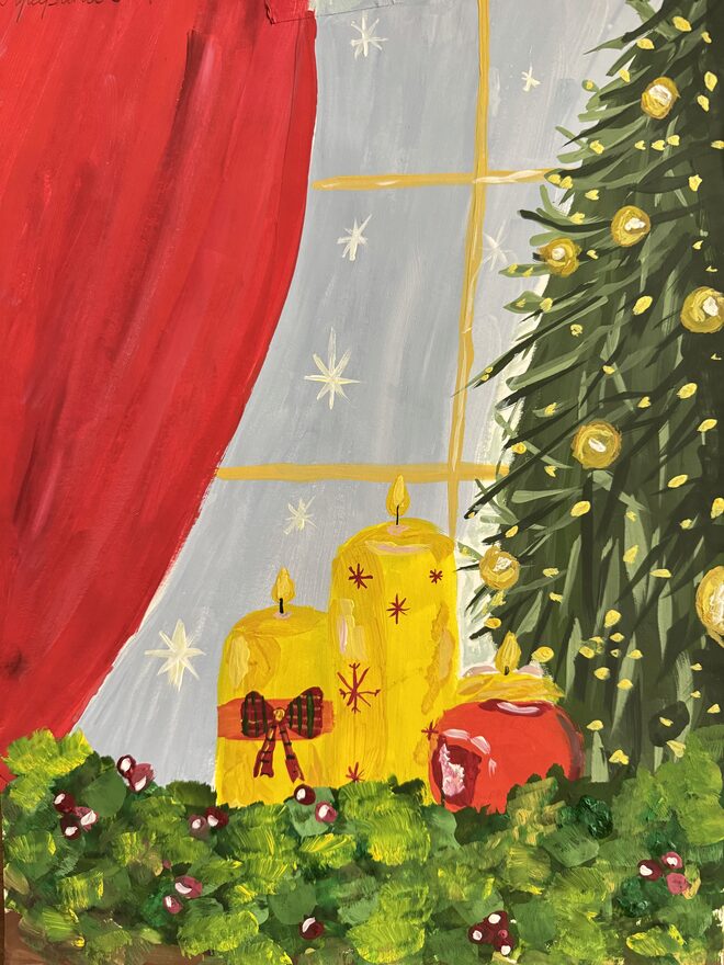 Всероссийский творческий конкурс «Пока часы двенадцать бьют...»  - детский рисунок, поделка, творческая работа, категория школьники, 1 класс, дистанционный конкурс, школьный конкурс