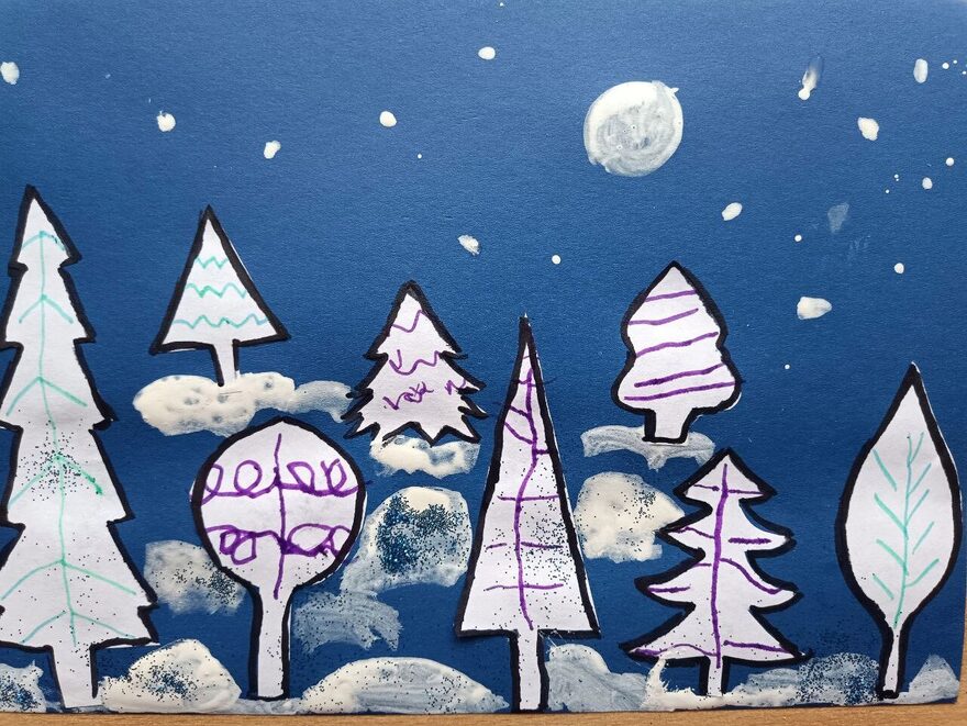 Всероссийский творческий конкурс «Поёт зима - аукает...»  - детский рисунок, поделка, творческая работа, категория дошкольники, детский сад, дистанционный конкурс, школьный конкурс