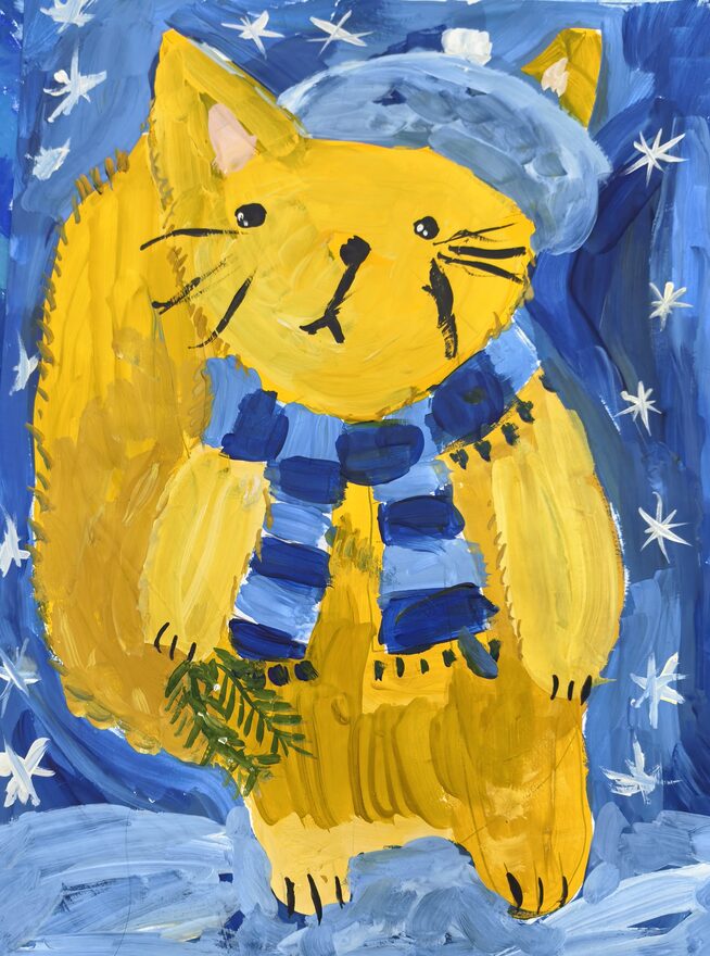 Всероссийский творческий конкурс «Поёт зима - аукает...»  - детский рисунок, поделка, творческая работа, категория дошкольники, детский сад, дистанционный конкурс, школьный конкурс