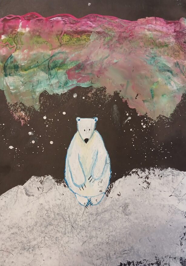 Всероссийский творческий конкурс «Поёт зима - аукает...»  - детский рисунок, поделка, творческая работа, категория школьники, 4 класс, дистанционный конкурс, школьный конкурс